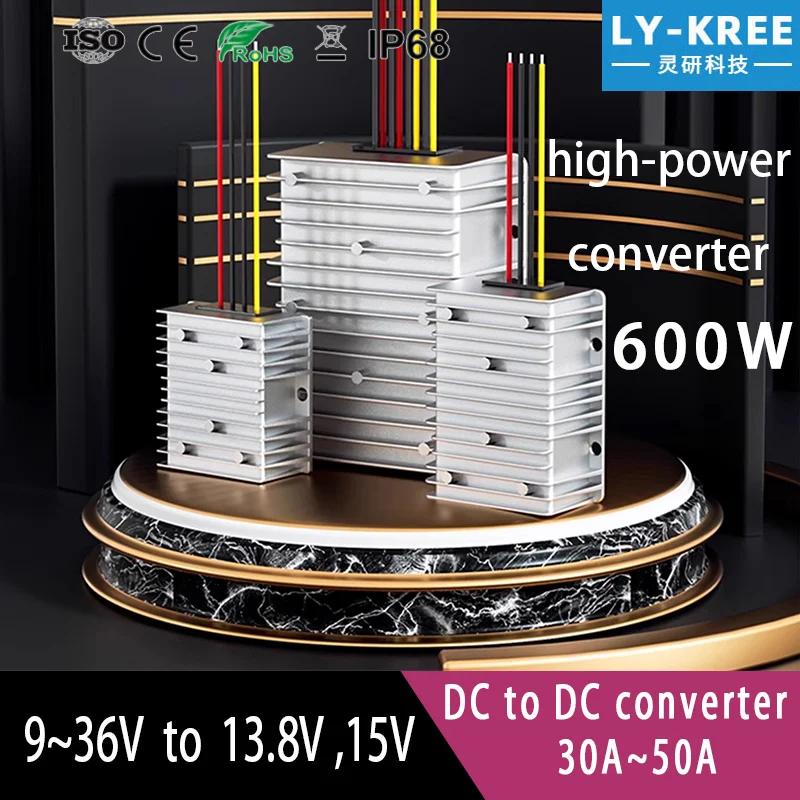 

12V24V to 13.8V Voltage Regulator Module Automatic Voltage Boosting Converter 9~36V to 15V DC/DC Boost module step-down