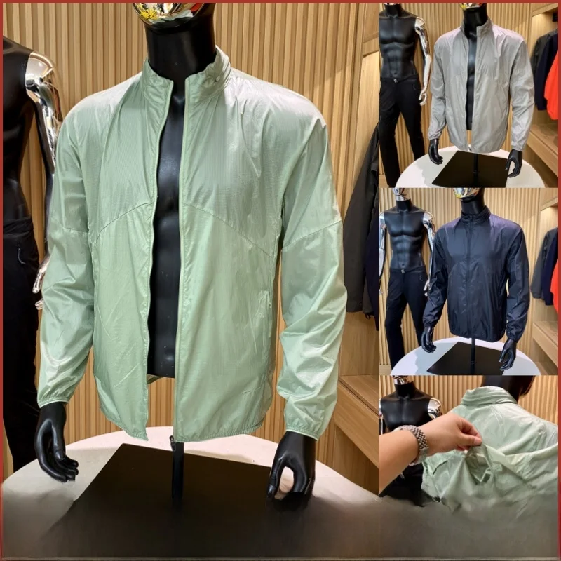 

Lightweight Breathable Outdoor Men's Fce Jaet UPF50 Sun Protection Skin Clothes Ba Ventilation Heat Dissipation