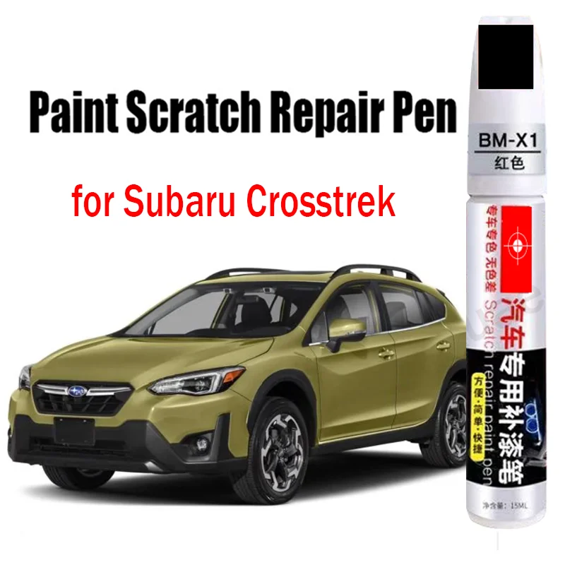 

Car Paint Scratch Repair Pen for Subaru Crosstrek Touch-Up Pen Remover Paint Care Accessories Black White Red Blue Gray