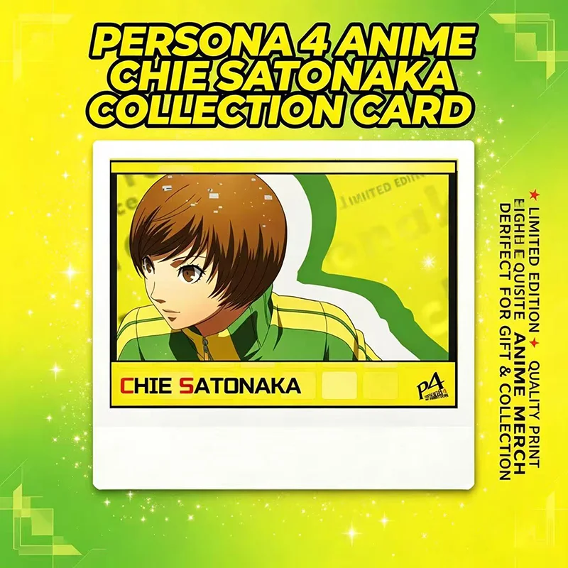 Persona 4 The Animation Official Instax Style Collectible Card Full Set, Yu Narukami & Yosuke Hanamura Anime Merch
