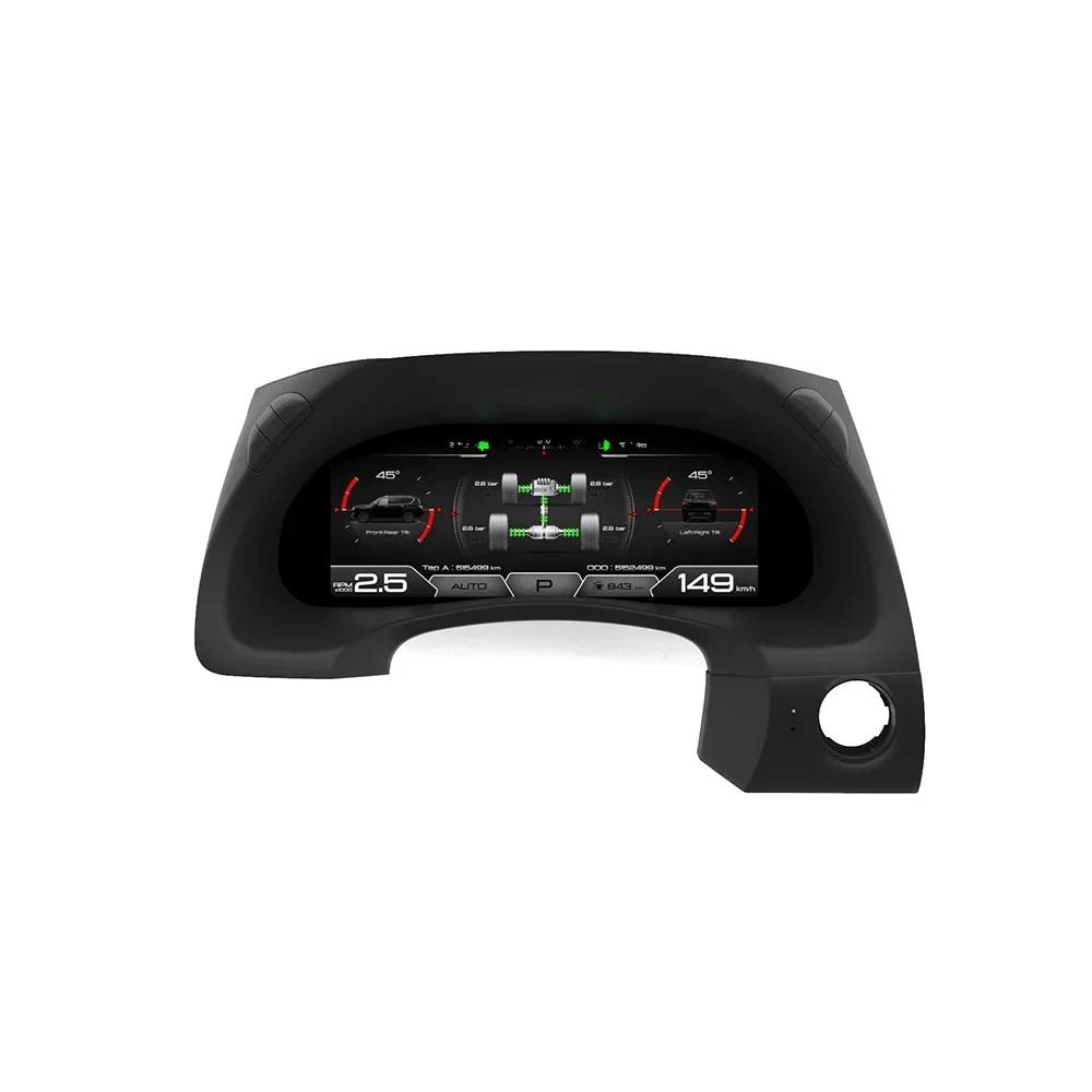 Carcluster Lcd Digital Dashboard Cluster Dashboard for QX80 Virtual Instrument Panel Cockpit