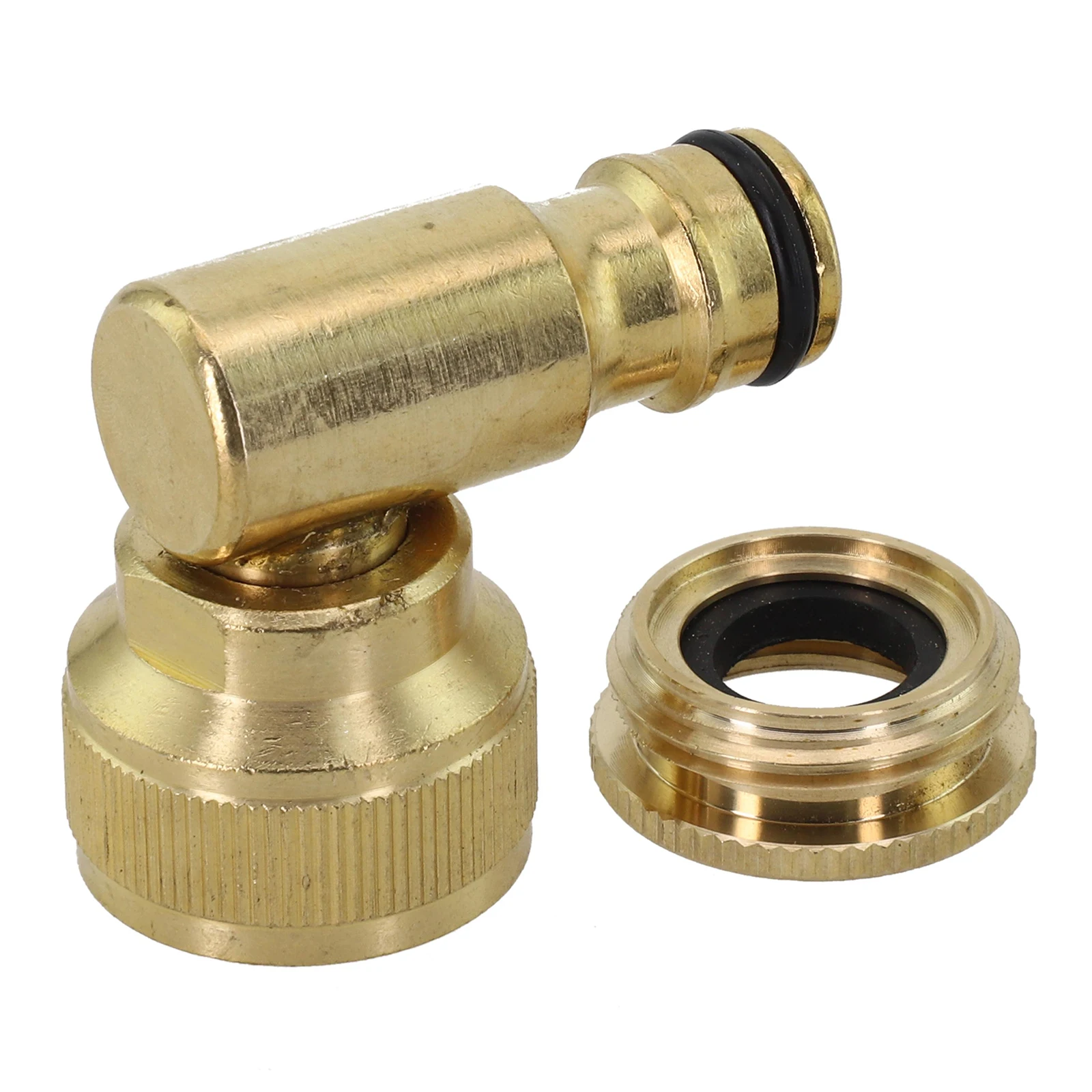 1/2 And 3/4 Hose Connector Brass Hose Connection Home Garden Small Field Corrosion-resistant Fast Switching Rust-free