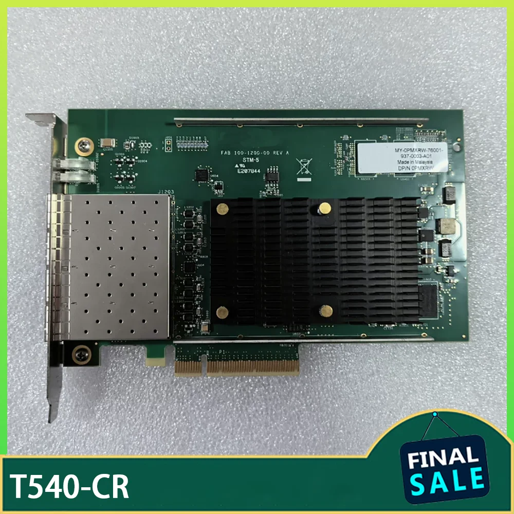 

10GB 4-port fiber network card 0PMXRW T540-CR