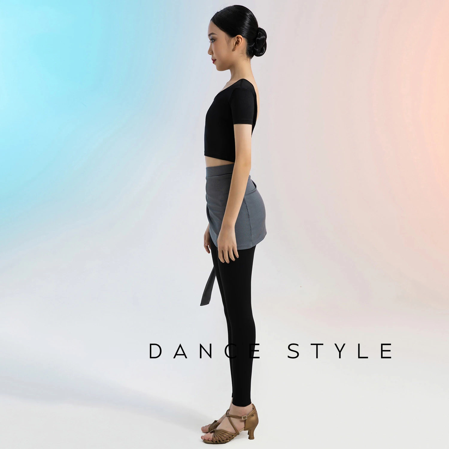 Nowe stroje do tańca latynoamerykańskiego dla dziewcząt na rok 2026, czarne topy, spodnie do tańca latynoamerykańskiego, strój do cha-chy, rumby, tanga, sukienka do tańca latynoamerykańskiego, odzież do tańca latynoamerykańskiego DQS21772