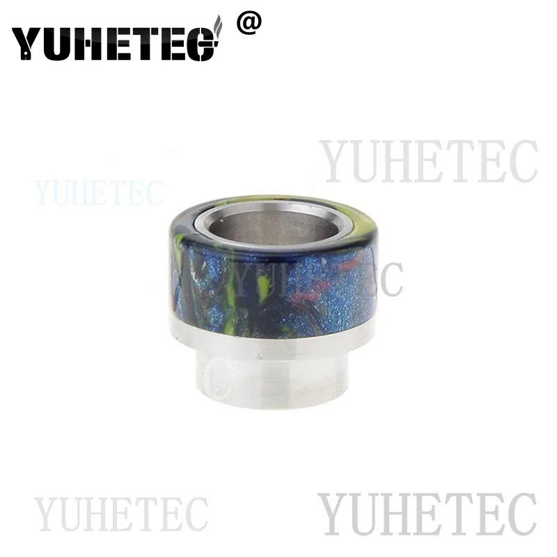 ปลายหยดสำหรับ810บุหรี่ไฟฟ้าแบบหยดสำหรับ Goon Kennedy 24 RDA เรซินกระบอกฉีดสเตนเลสสีแบบสุ่ม