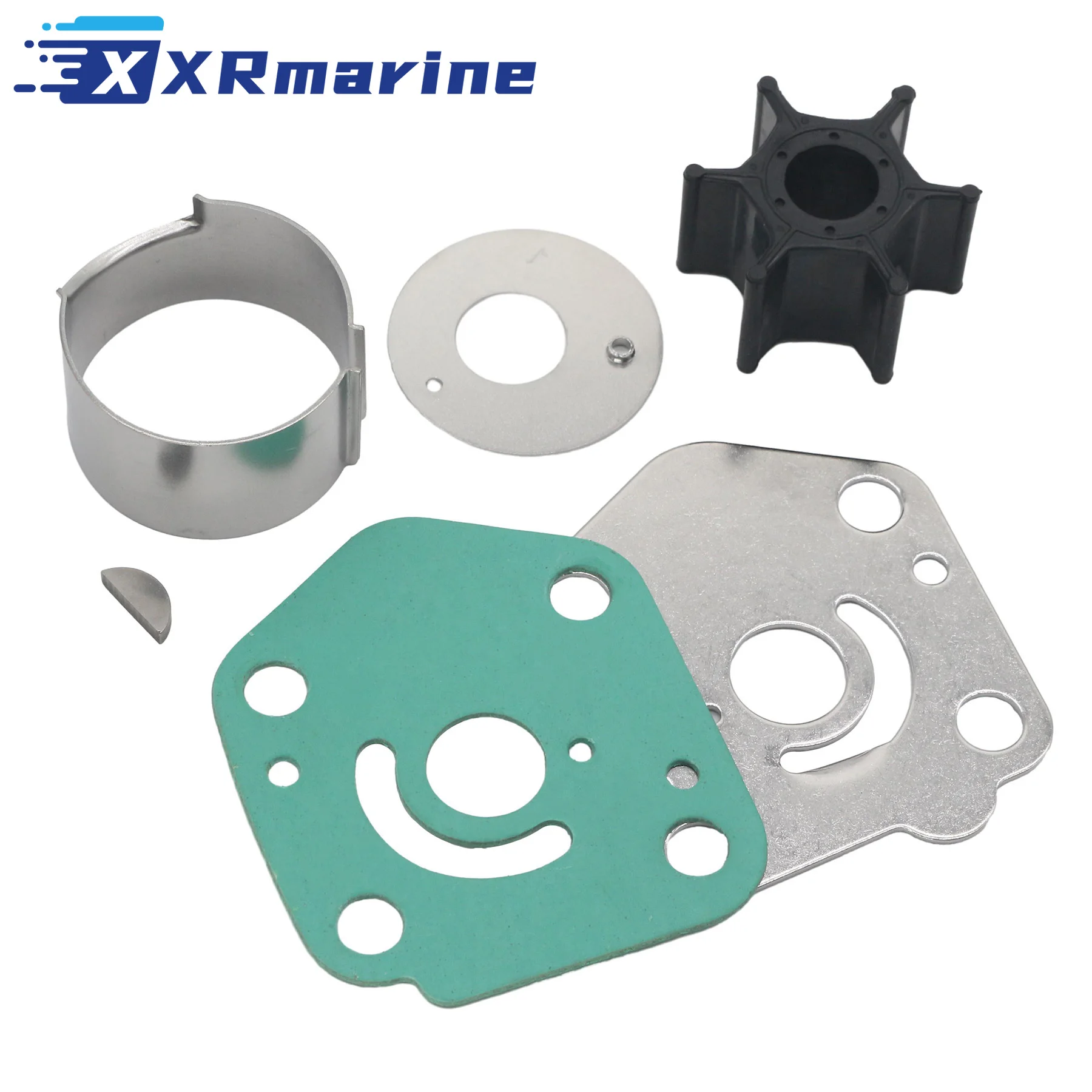 

17400-93911 Water Pump Repair Kit Compatible with Suzuki 2/4 Stroke DT/DF 8 9.9 15 HP Outboard Motors Replaces 17400-93912