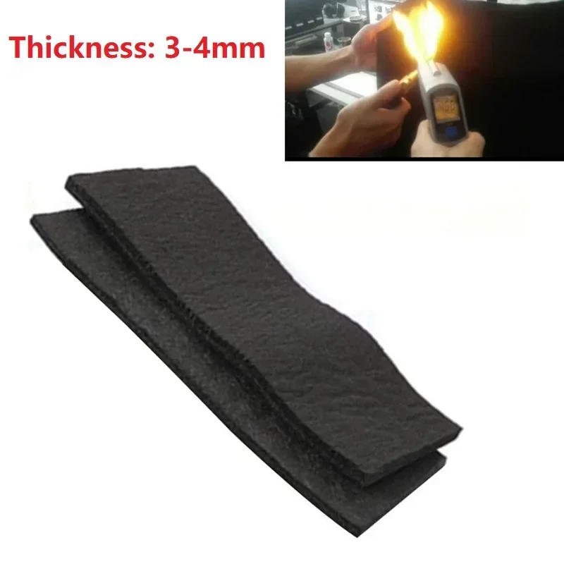 Carbon Fiber Graphite Felt Welding Protective Blanket Torch Shield Plumbing Heat Sink Slag Fire Felt Spare Parts Welding Tools