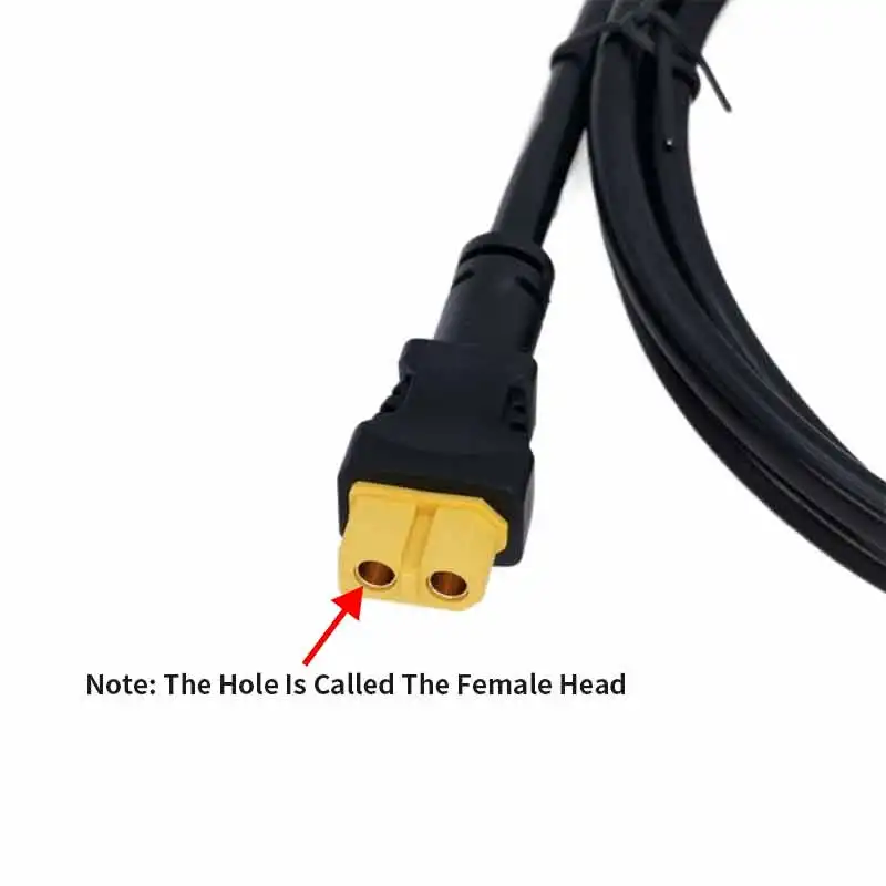 20A 14/16AWG Solar Extension Cable 10A XT60 Male to Female Head Outdoor Mobile Power Extender Energy Storage Connection Wire