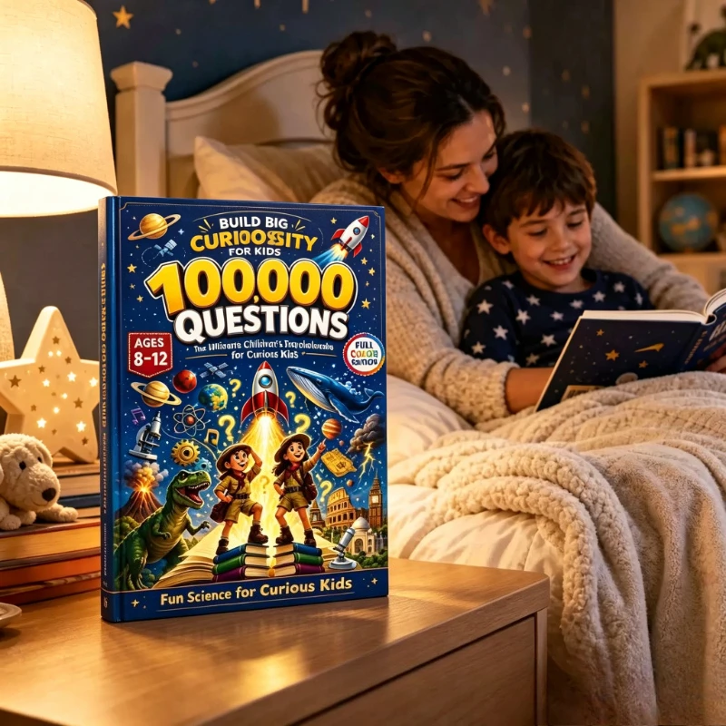 100,000 Whys The Ultimate Children’s Encyclopedia Full Color Educational Science Book for Curious Kids Ages 8-12