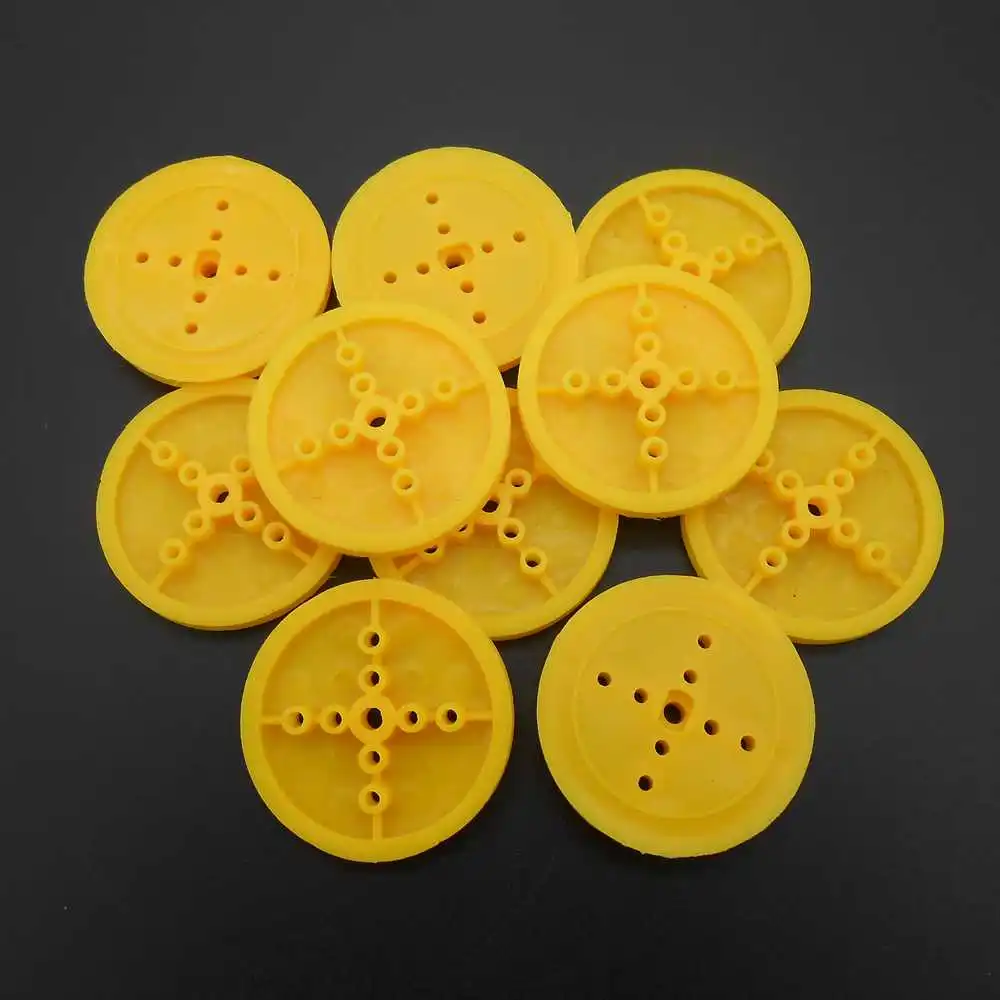 10Pcs/Lot Yellow Pu… - image