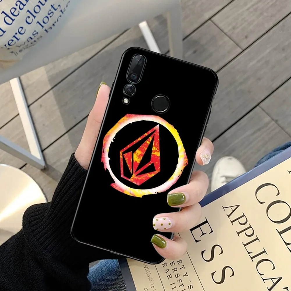 L-Luxury V-Volcom Phone Case For Huawei Y9 6 7 5 Prime Enjoy 7s 7 8 plus 7a 9e 9plus 8E Lite Psmart Shell