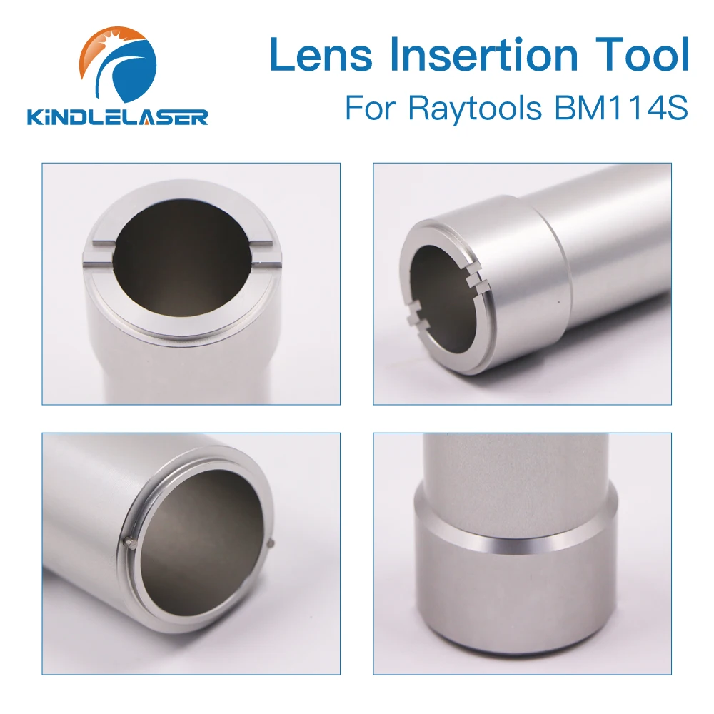 KINDLELASER Focusing Lens Insertion Tool D37 for Collimating Focusing Lens on Raytools BM114S Fiber Laser Cutting Head