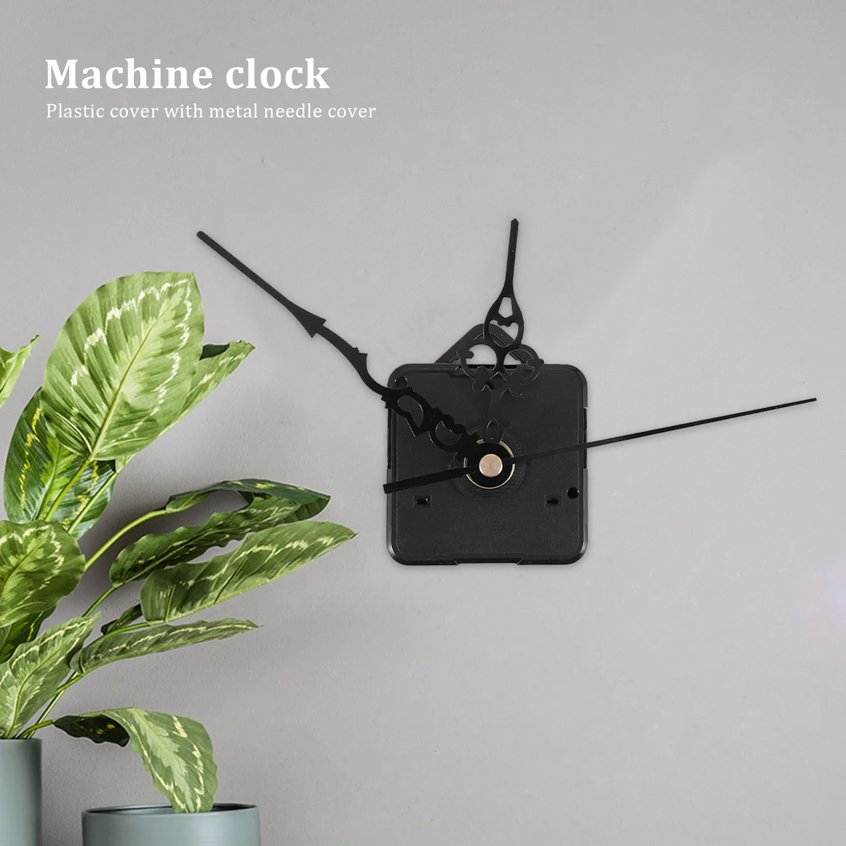 Machinery Movement Quartz Hours Seconds Countdown Black