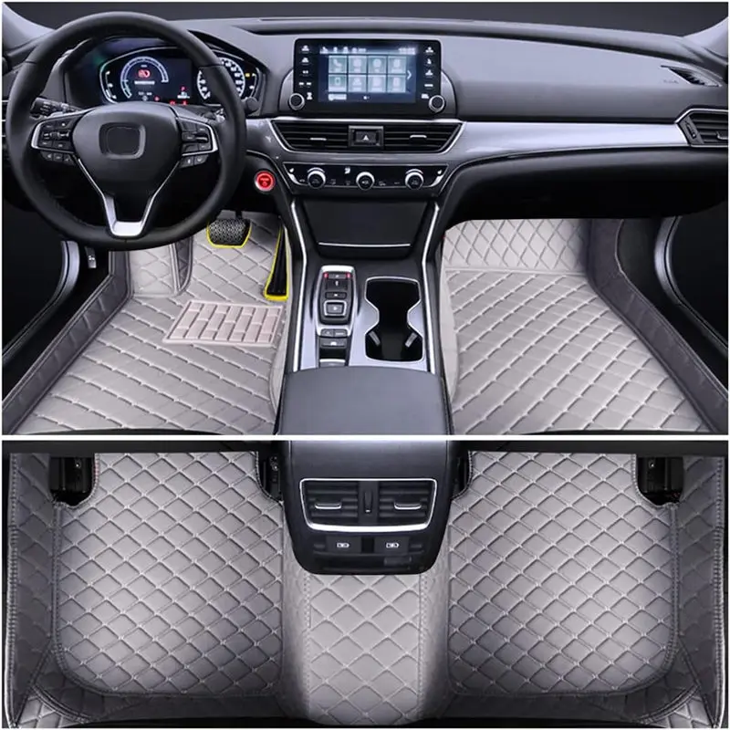 

Car Mats For Subaru XV Crosstrek GP 2013~2017 Leather Floor Mat Carpets Rugs Protective Pad Interior Parts Car Accessories 2014