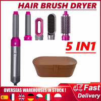 5 in 1 Hair Dryer Hot Comb Set Professional Curling Iron Home Styling Tool Dyson Airwrap