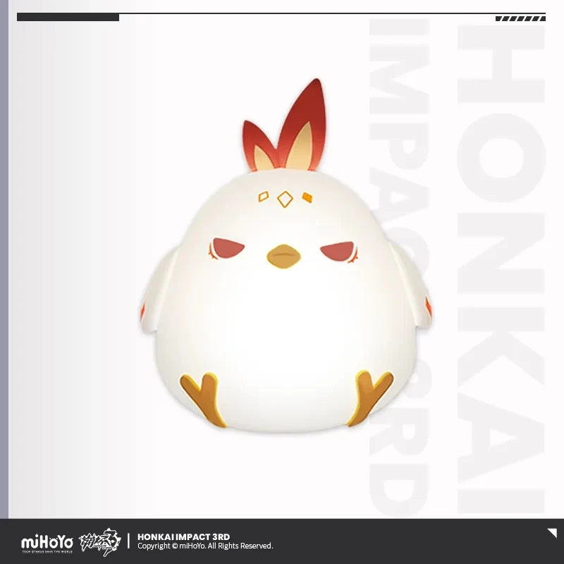 [Genuine] Pre-sale Honkai Impact3 Derivative Products Cosplay 2024 Chinese New Year Themed Gift Box Night Light Acrylic Standing