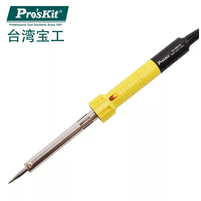 

Proskit SI-129G Baogong Электрический паяльник Сварочный высокоэффективный электрический паяльник с длительным сроком службы 30/40/60 Вт Внешний он