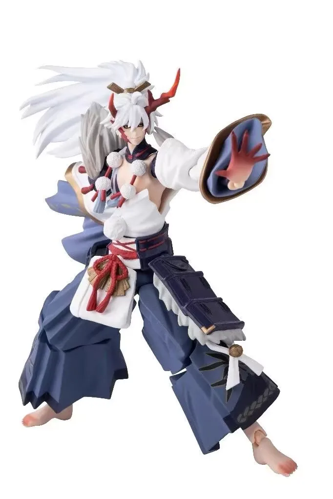 Figma-Onmyoji Lbaraki Duplo ji Figura Anime, Modelo De Ação, Brinquedo De PVC, Presente Colecionável Para Crianças, 100% Original, SP-132