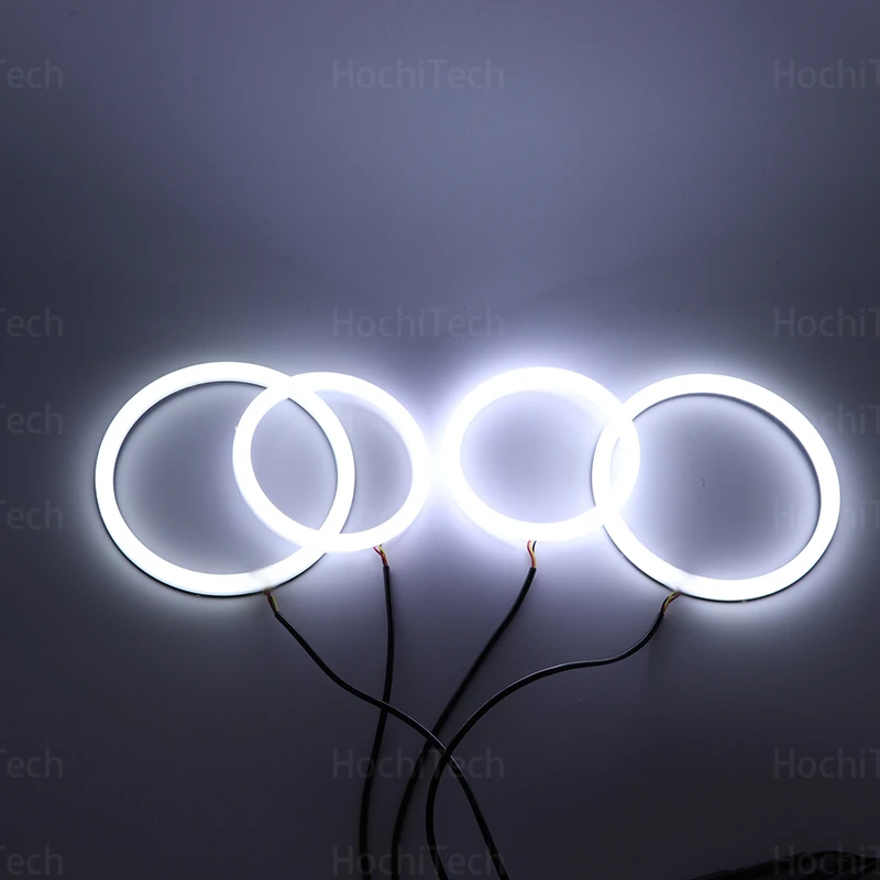 3 Years Warranty Hight Quality LED Angel Eyes Kit Cotton White Ring For BMW 3 Series E90 E92 E93 M3 2007-13 Coupe Cabriolet