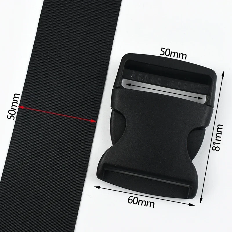 2/5/10/20 Sets 10-50mm Gurtband-Verschluss Schnallen für Taschen, Kunststoff-Schnellverschlüsse, Gürtelschnallen, Hundehalsband-Verschlüsse, Bandverschlüsse, Hakenverschlüsse, Clips