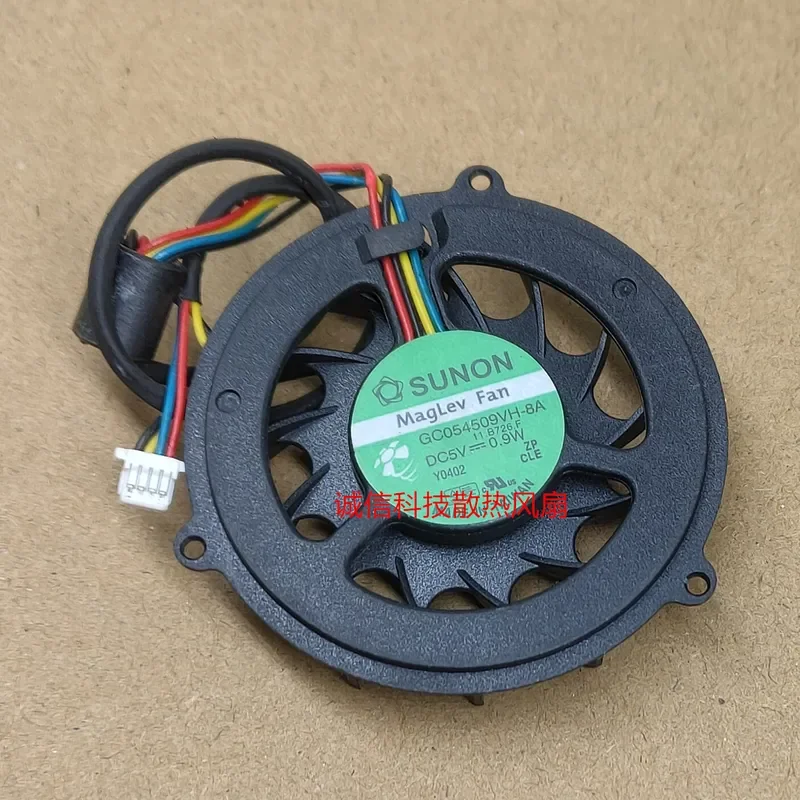 for SUNON 45mm Graphics Card Cooling Fan 4 Wire PWM 45x45x9mm DIY Modified Round Frame Built-in Replacement