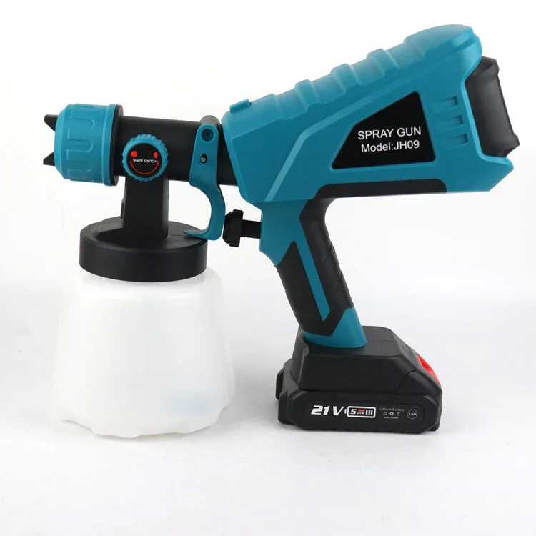 for 2022 Customized Cordless Paint Sprayer Professional Airless Water Garden Texture Painting Ceiling 20V Battery Spray Gun