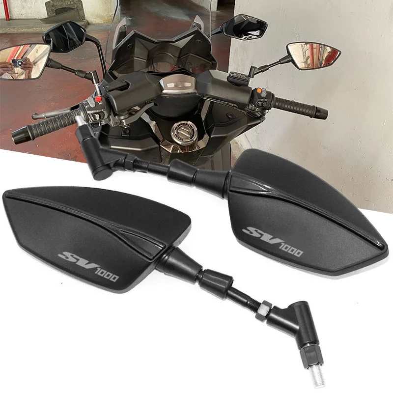 Fit For  SV1000 SV 1000S SV 1000 Motorcycle Rear View Mirrors Mirror