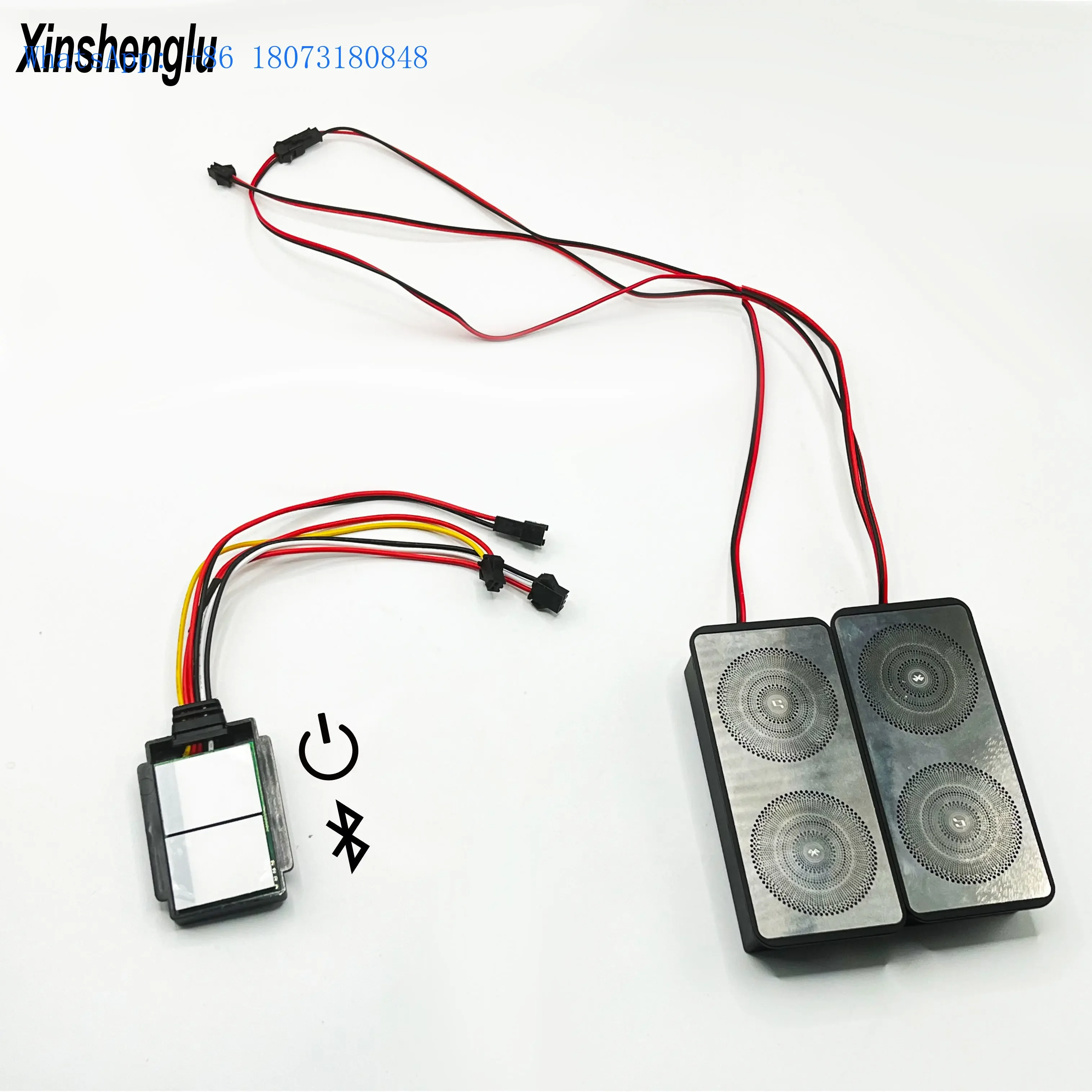 

5A 12V 60W Bluetooth музыкальный плеер двойная кнопка сенсорный датчик светодиодный диммер зеркало сенсорный переключатель с динамиком