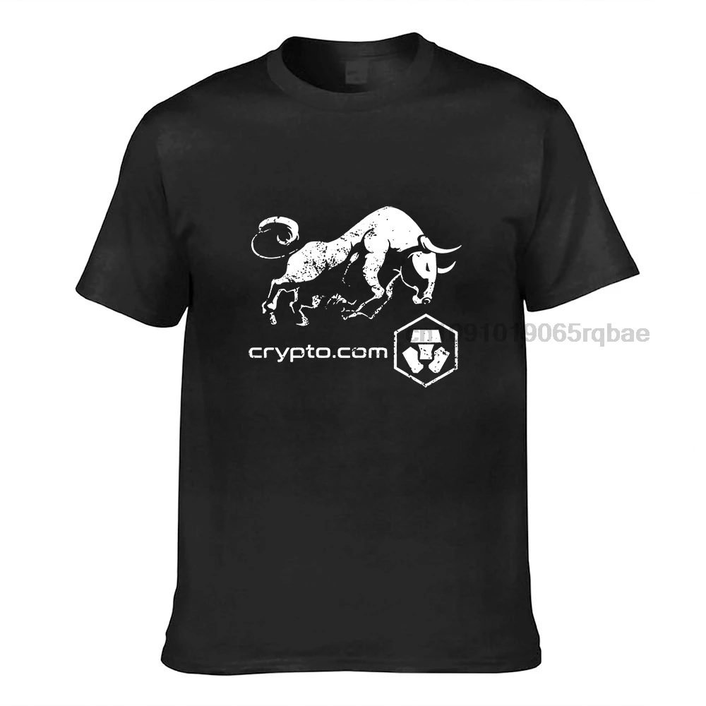 Crypto.Com MEO Male Tshirts Men Cryptocurrency Funny Tee Spring Funny Manga Cotton Men Tops Oversized Camisas