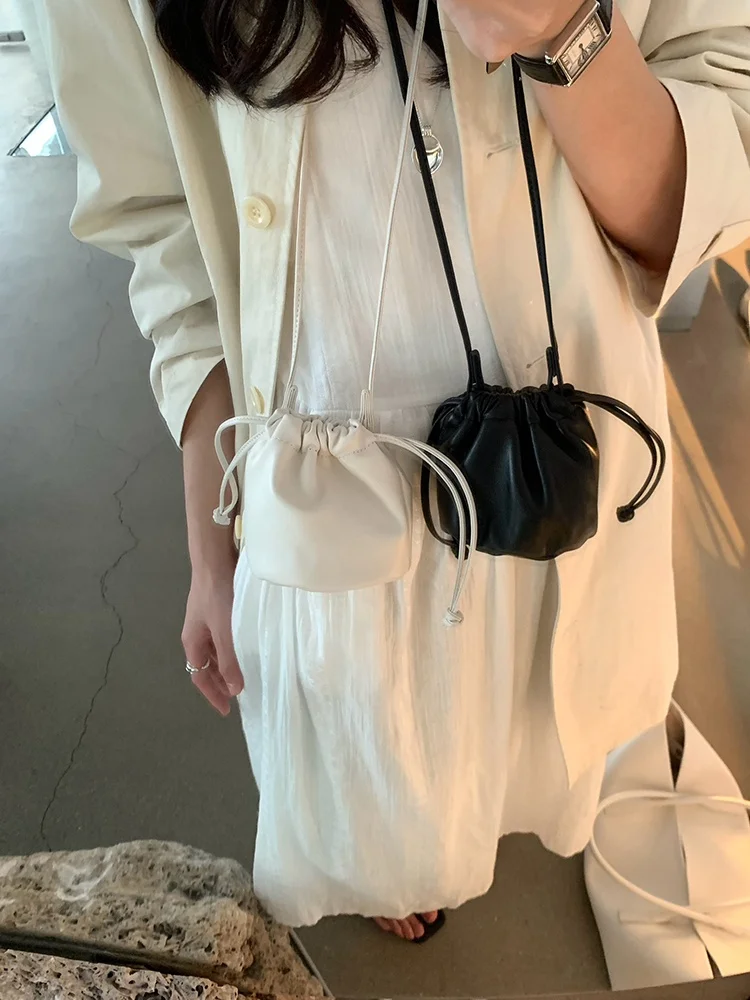 

Корейская сумка Whiterm Sle Buet с ремешком, из натуральной овечьей кожи, кроссбоди, на одно плечо, с мягкой ручкой, для молодежи