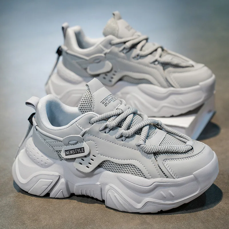 

Круглые шнурки, дизайнерская мужская обувь, весенние кроссовки, мужская модная молодежная мужская повседневная обувь, удобная уличная противоскользящая прогулочная обувь