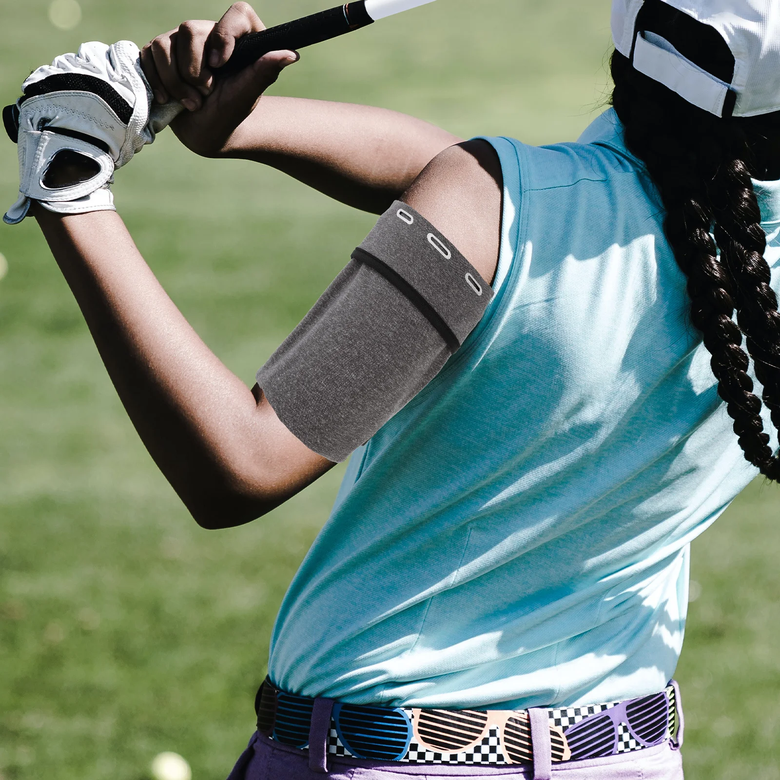 حقيبة هاتف ذراع رياضية متينة للهاتف المحمول في الهواء الطلق، حقيبة تخزين لذراع الجري، هدية عالية الأداء لعشاق الرياضة #4