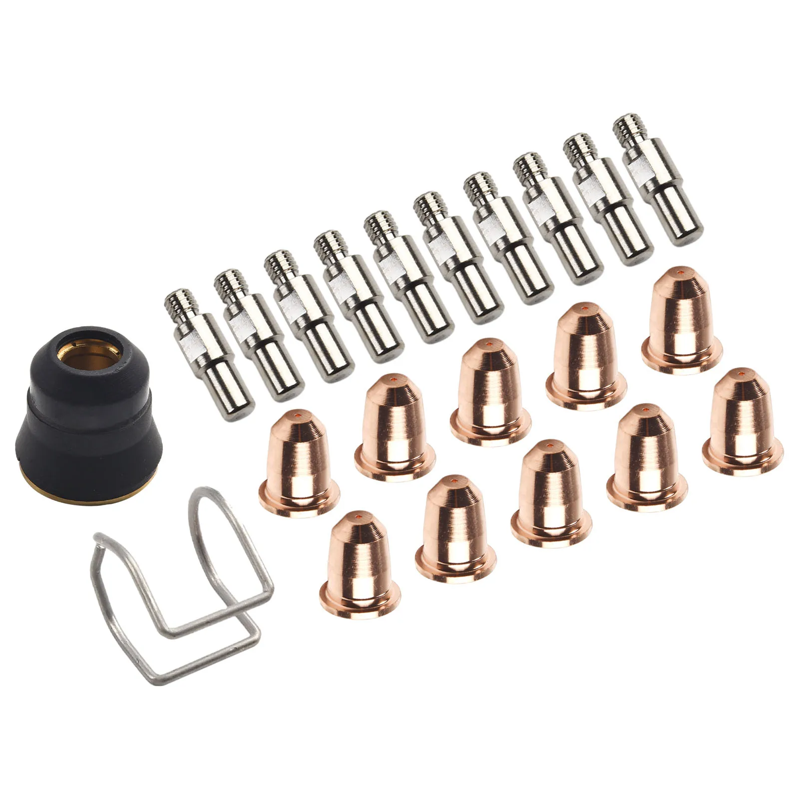 

Perfect Compatibility PD1168 PR110 Plasma Cutting Torch Consumables for Trafimet S45 Replace and Upgrade with Confidence 22pcs