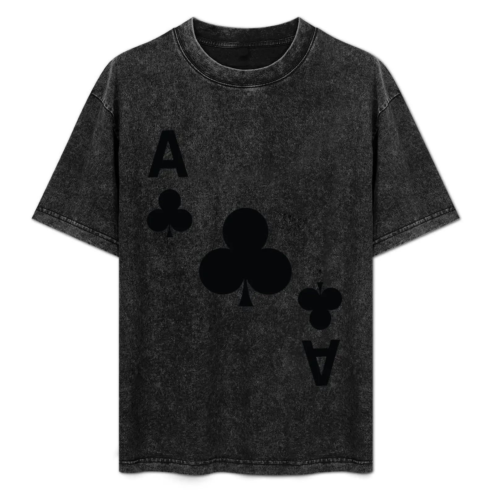 クラブのエース-ポーカー-トランプ-ハロウィン-コスチューム-tシャツ-速乾性トラベル-tシャツ