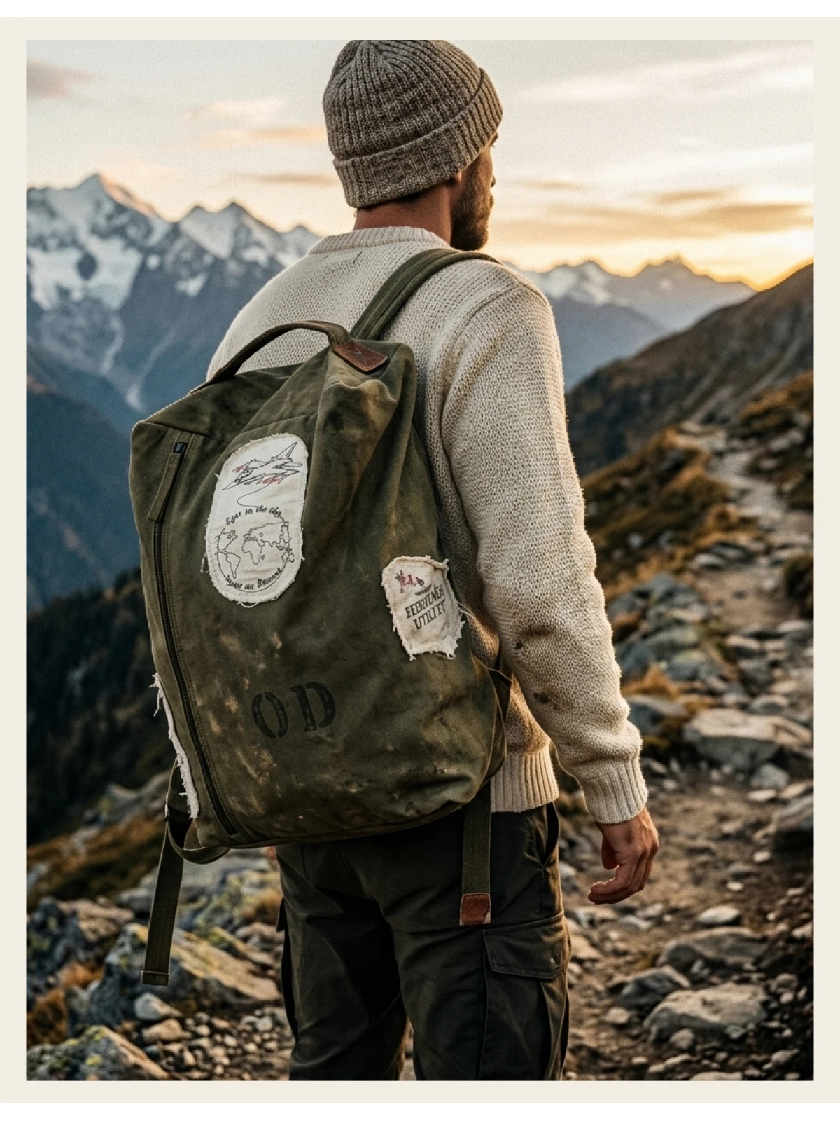 Plecak sportowy z bawełny canv – Canvas Backpack Casual recenzja i cena