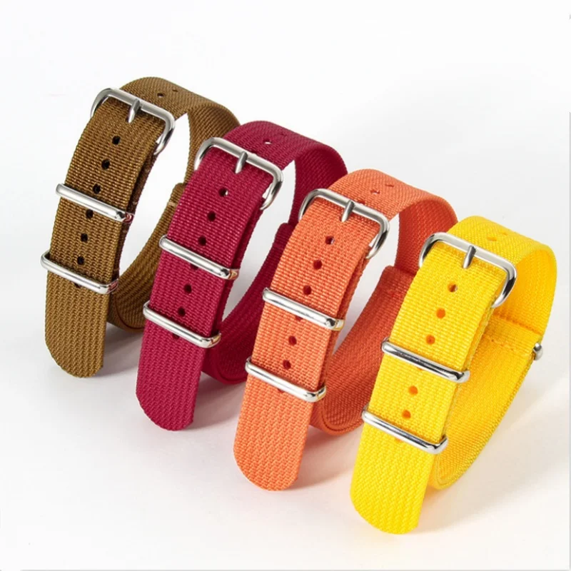 

18mm 20mm 22mm Textured Nylon Watch Strap for Universal Durable Canvas Sport Watch Band Bracelet Accessories with Tool