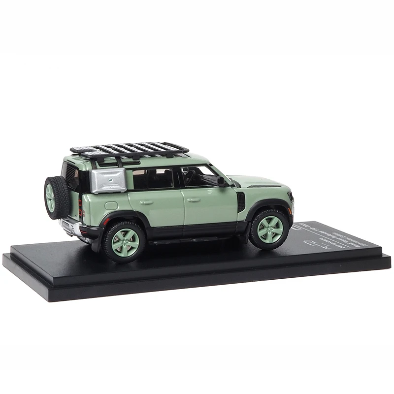 Diecast 1/64 Size AR Land Rover Model Car Land Rover 90 110 Suv Alloy Car Model 75th Collection Display Hobby Original Box