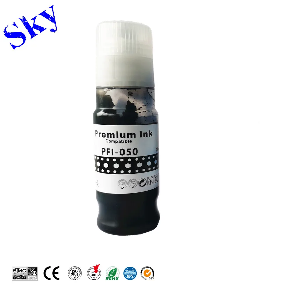 SKY 050 Premium Ink , PFI-050 pfi050 Pigment refill Ink For Canon image Prograf TC-20 TC-20M  Printer , etc