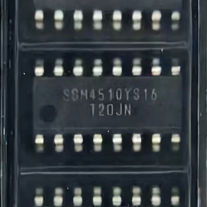 5pieces SGM4510YS16 SOP16 100% Original & New Four Channel Single Pole Single Throw CMOS Analog Switch Chipc