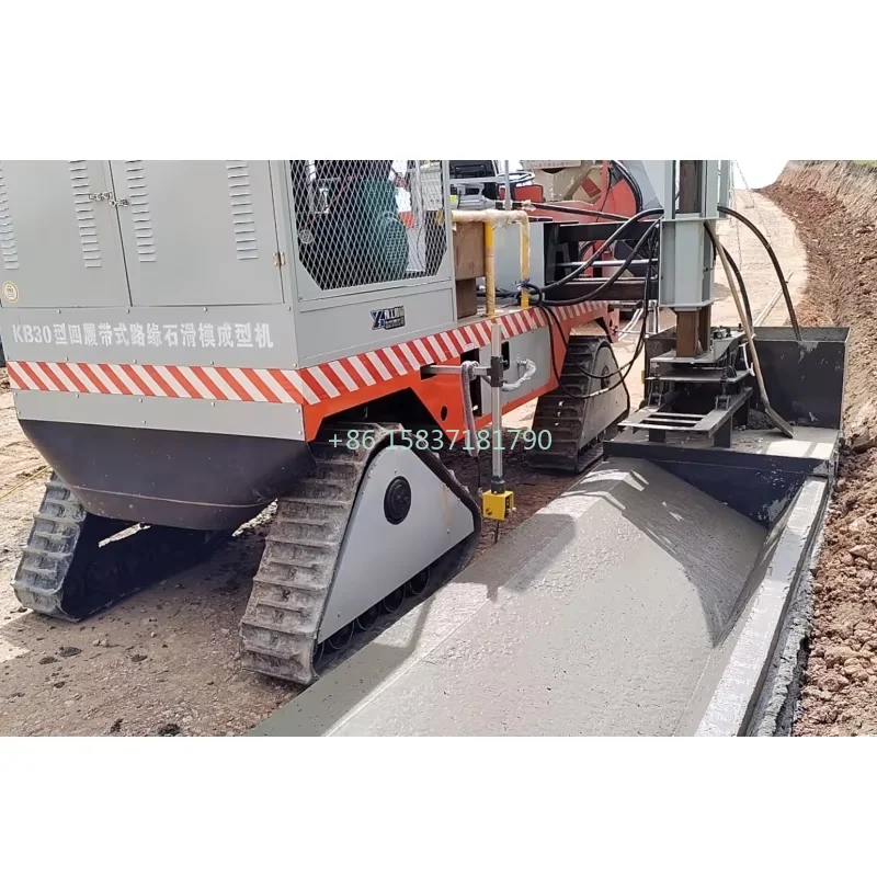 High Quality Curb Sliding Machine Pavement Concrete Curb Paver Machine Concrete Slipform Paver Sliding Forming Machine for USA