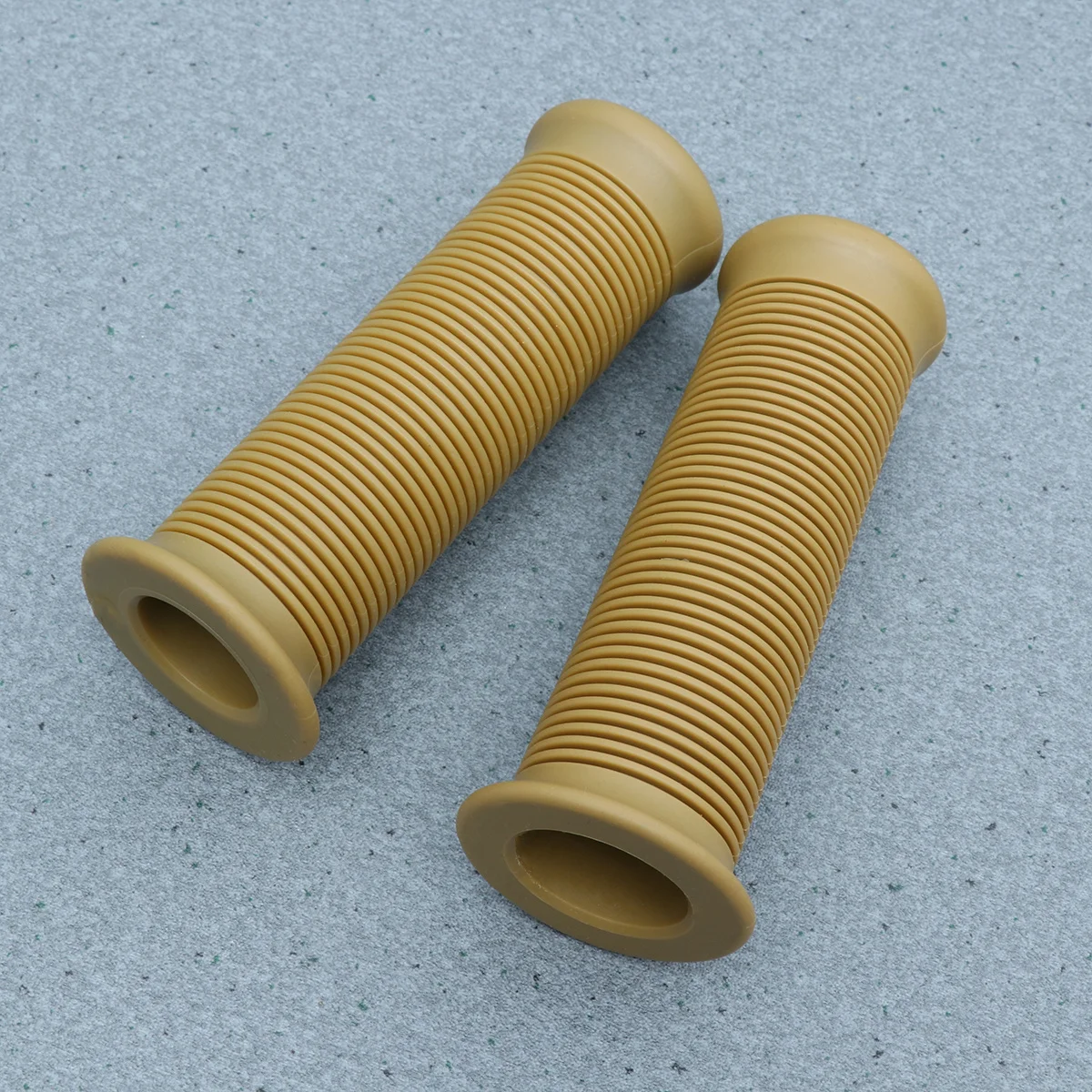 

1Pair Motorcycle Tpr Rubber Handlebar Grip Yellow Non-Slip Soft Comfortable Shock Absorbing 25-28mm Bike Handle Grips