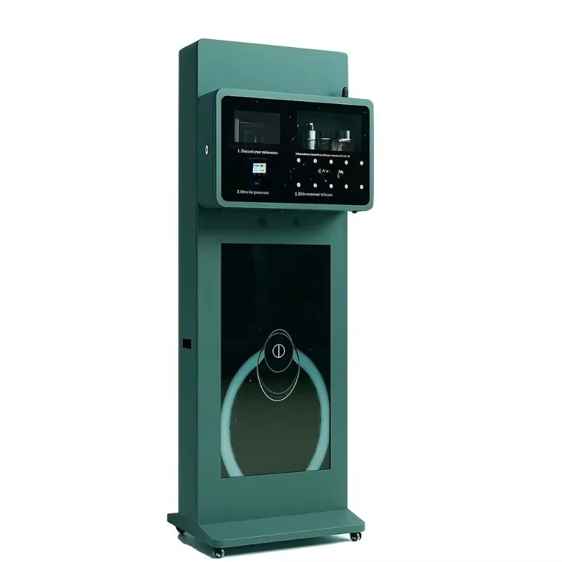 Automat do sprzedaży perfum z ekranem dotykowym Canada Steel, 100 ml, zgodny z ADA, na monety, zgodny z FDA