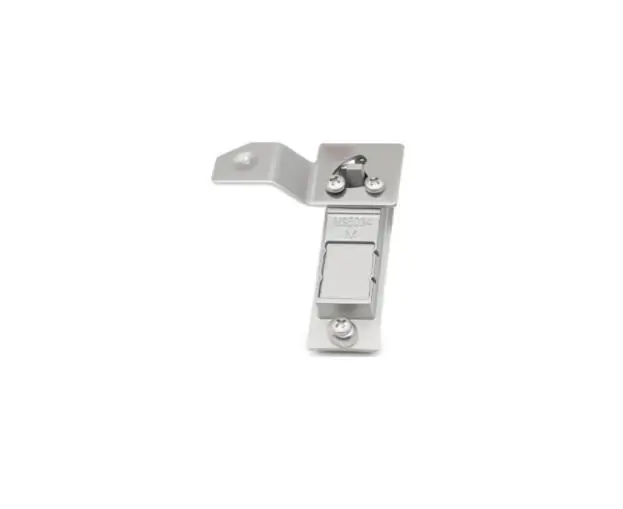 Silver 304 Stainless Steel Push to Open Latch for Industrial Electrical Boxes Weather Resistant and Long Lasting Performance