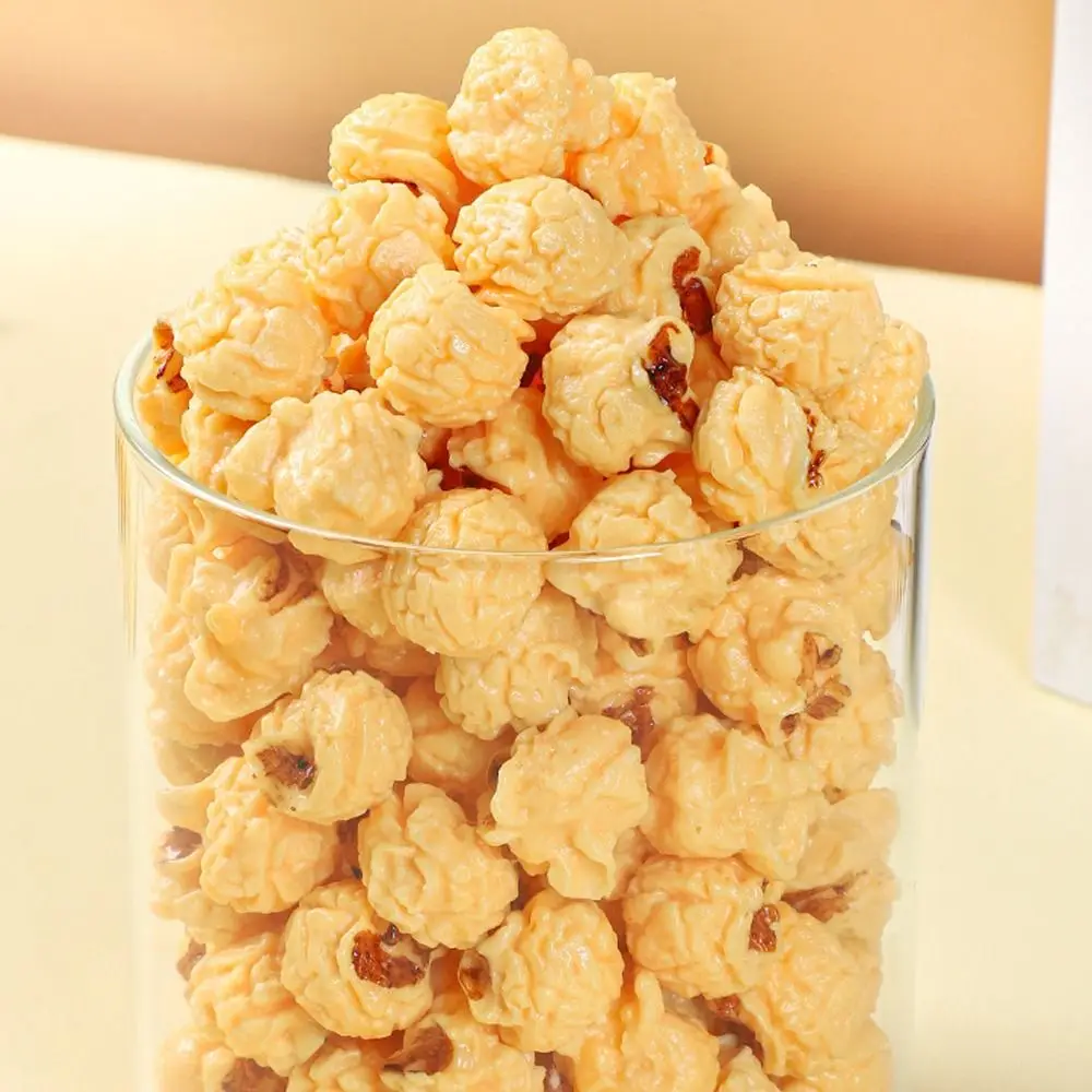 Gift PVC Artificial Popcorn Miniature Cute Lifelike Popcorn Model Handicrafts Mini Fake Food Window Display Props