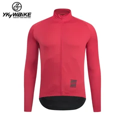 YKYWBIKE Waterproof Cycling Jacket Men Rainproof MTB Bike Wind Coat Road Bicycle Jacket red Cycling Clothing Ropa Ciclismo