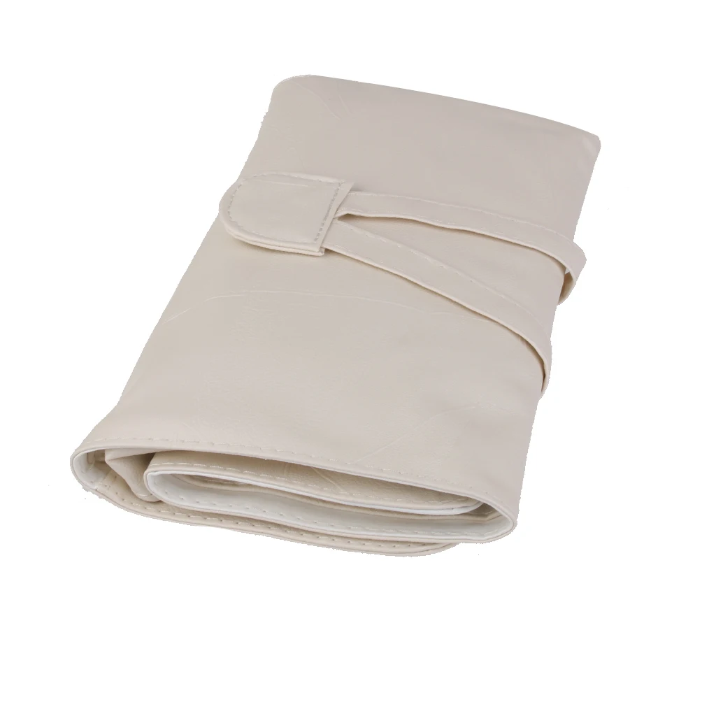 메이크업 브러쉬 세트 골판지 시니 롱 헤어 블러쉬 및 파운데이션 뷰티 도구 여성용 화장품 가방 포함