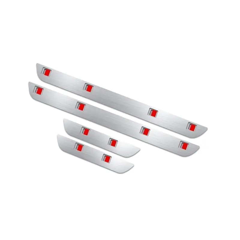 

Светодиодная подсветка порогов автомобиля, акриловая атмосферная подсветка, передняя+задняя, 4 шт.