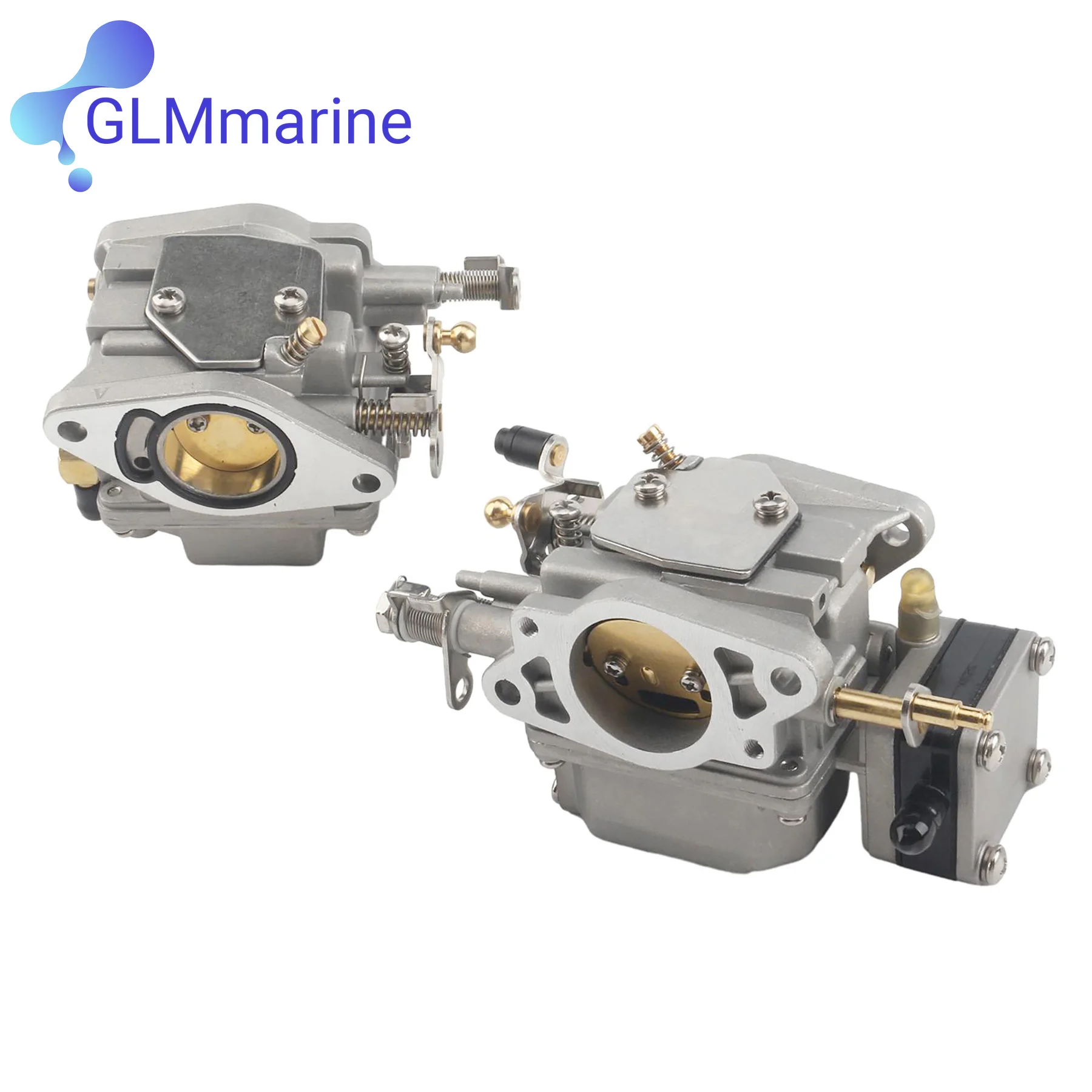 For Yamaha 6L2-14302 Outboard Carburetor Kit 6L2-14301 2 Stroke 20HP 25HP Motor Replaces 6L2-14301-00/01/02 6L2-14302-00/01/02 image 5