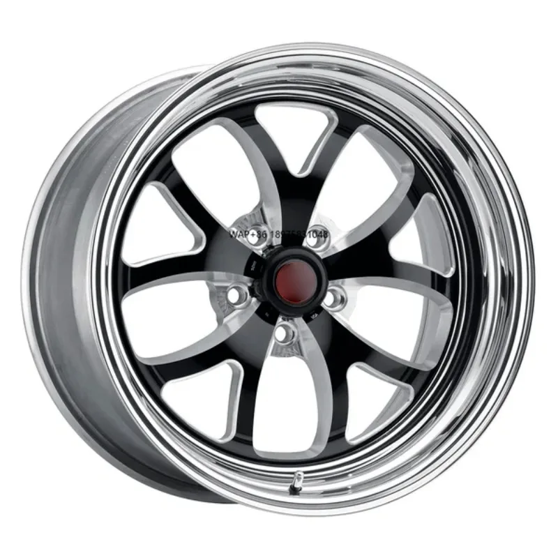 Custom JDM Style Forged Deep Rims Alloy Wheels Hyper Black Diamond Aluminum Alloy Wheels for Sports Cars