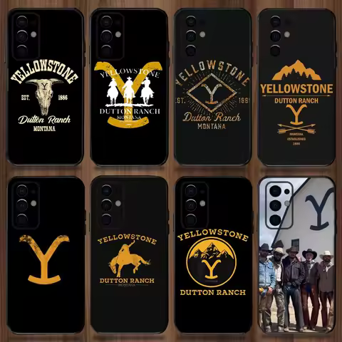 Yellowstone American TV series Phone Case For Samsung Galaxy A13,A21s,A22,A31,A32,A52,A53,A71,A80,A91 Soft Black Cover